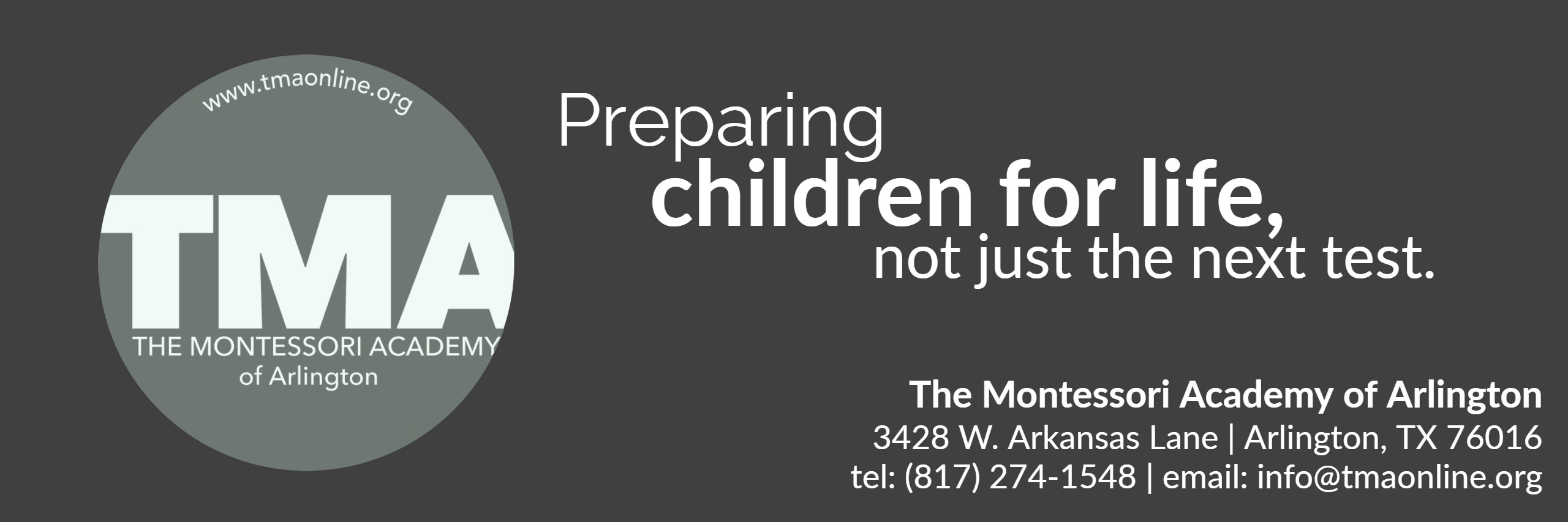 Preparing children for life, not just the next test. 